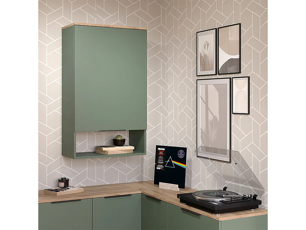 Etagère vert 60x30x100 wido