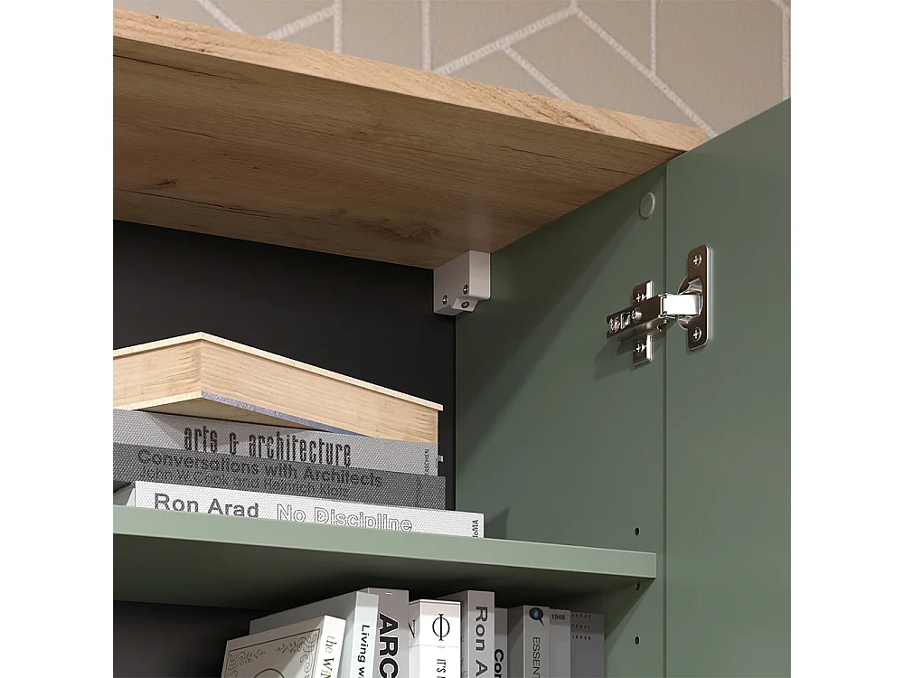 Hängeschrank  grün 60x30x100 wido