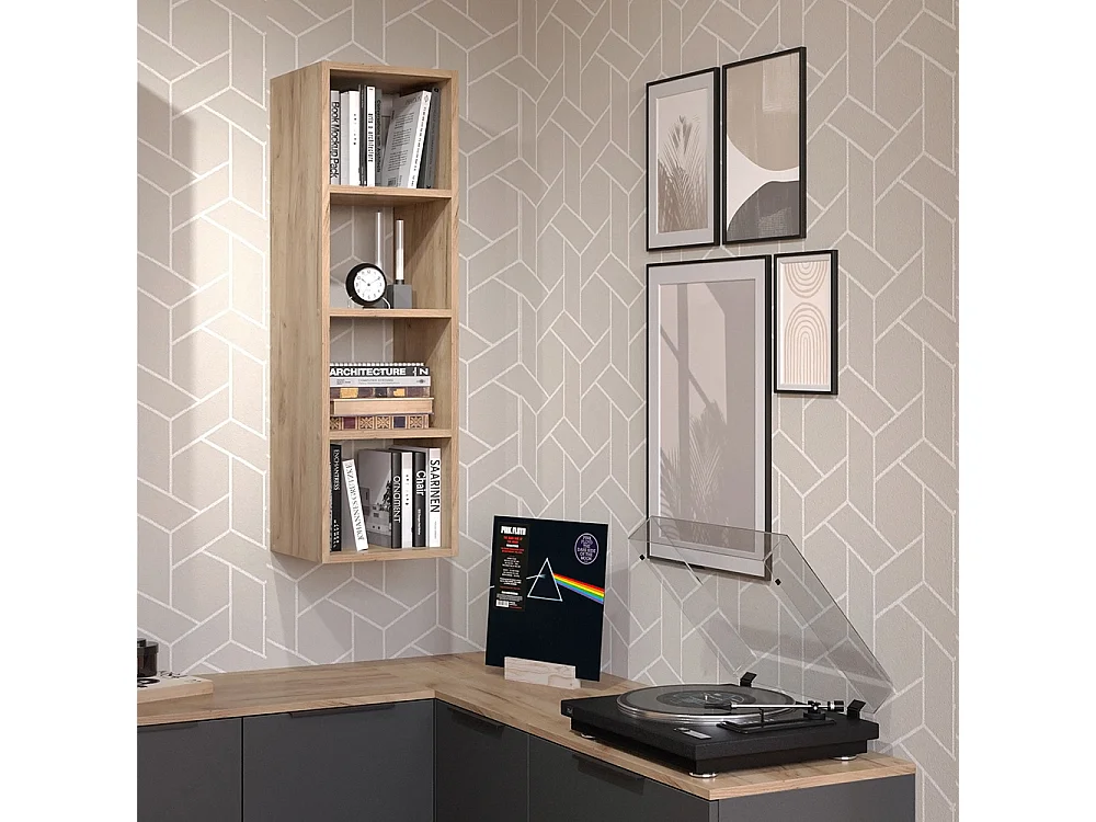 Wandregal anthrazit 30x30x100 wido