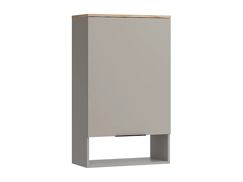 Prateleira de parede cinzento-bege 60x30x100 wido