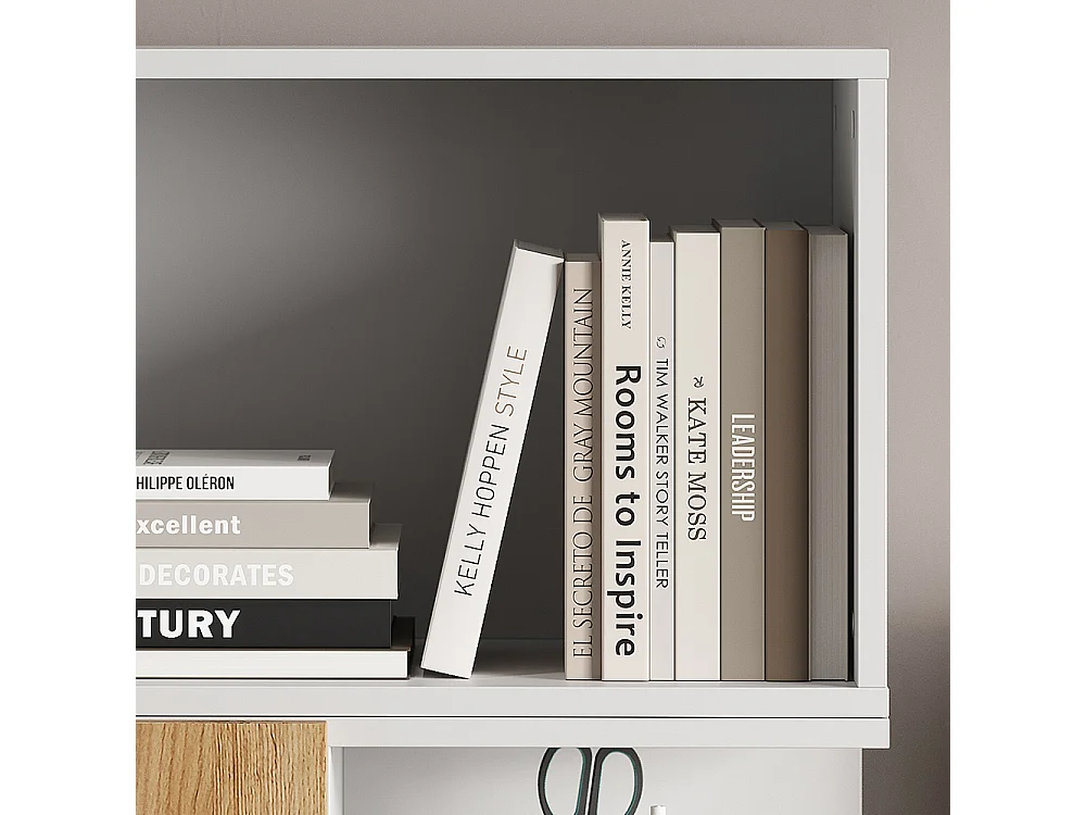 Étagère murale blanc 60x30x36 tomy