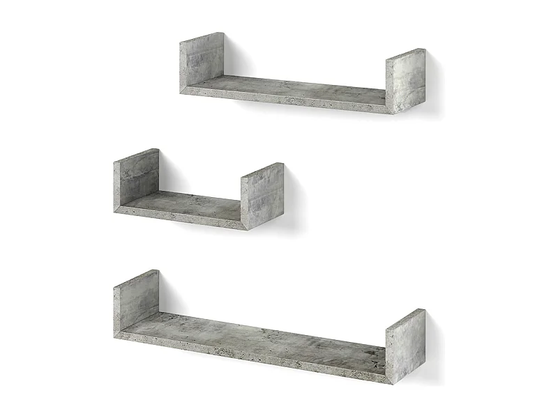 Étagère béton 60x15x10