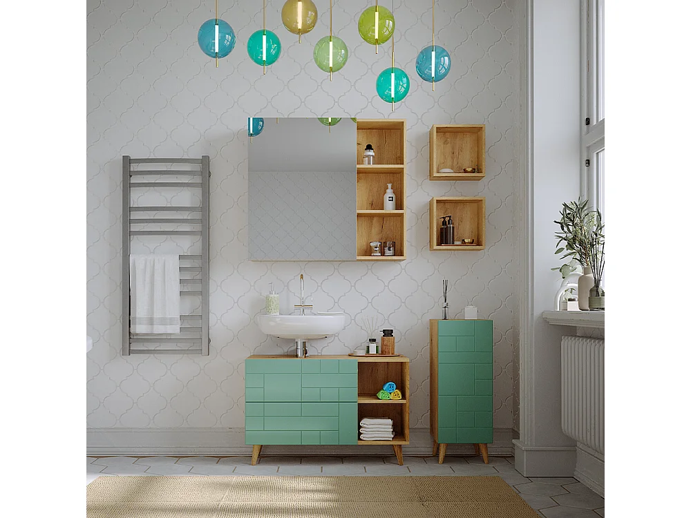 Étagère chêne 30x15x30 rudi