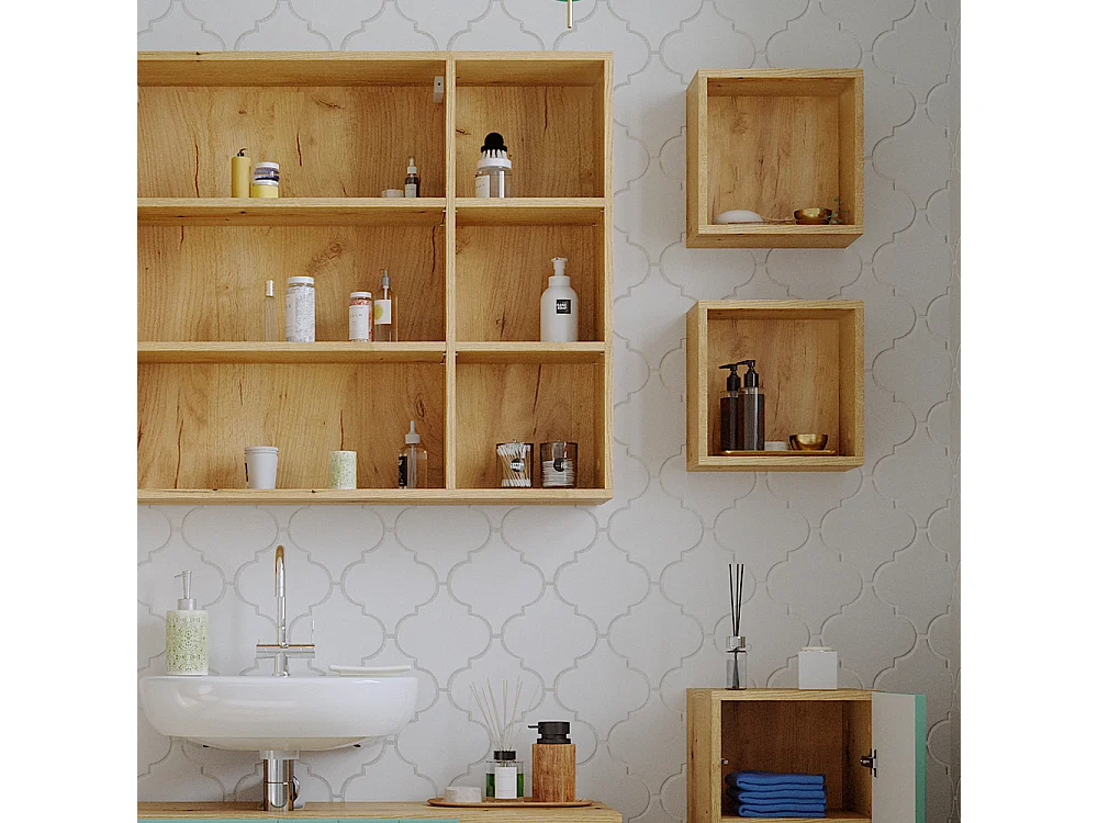 Étagère chêne 30x15x30 rudi