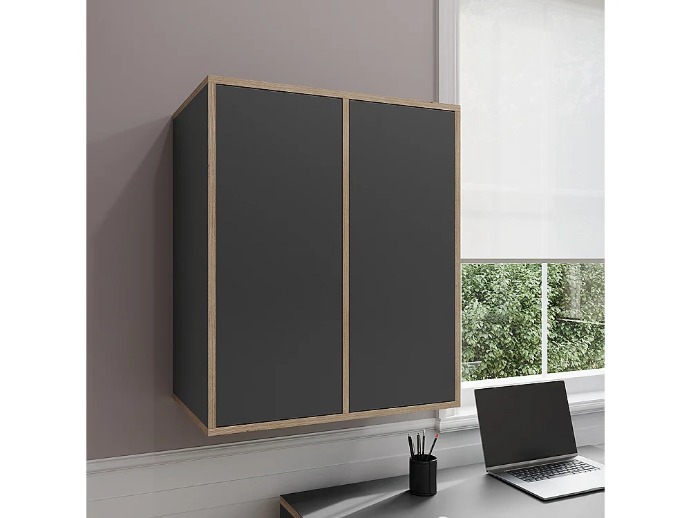 Etagère anthracite 63x40x75 tetrix