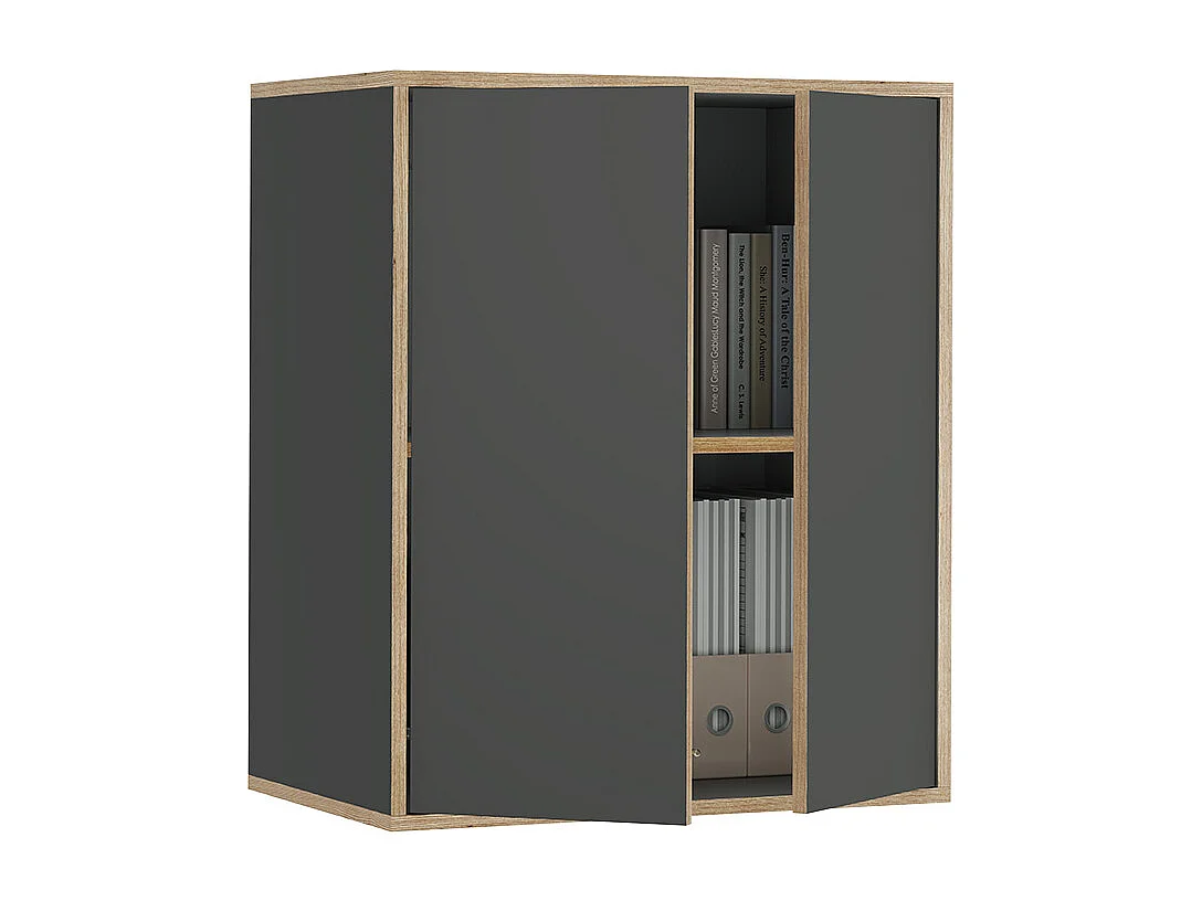 Etagère anthracite 63x40x75 tetrix