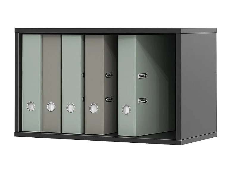 Étagère murale anthracite 60x30x36 tomy