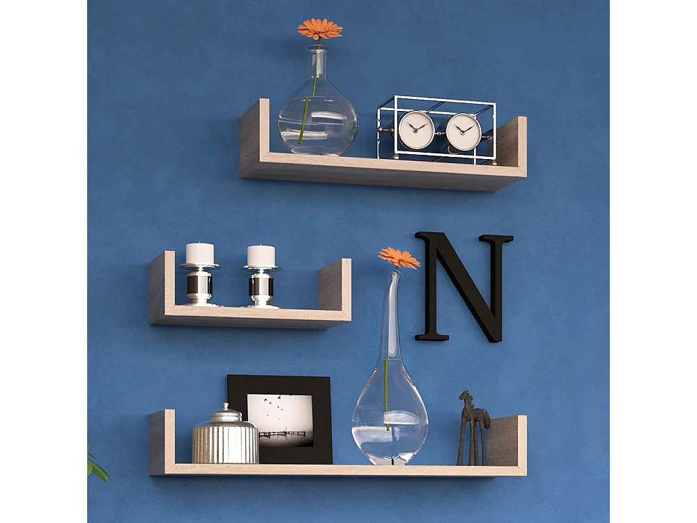 Étagère murale sonoma 60x15x10