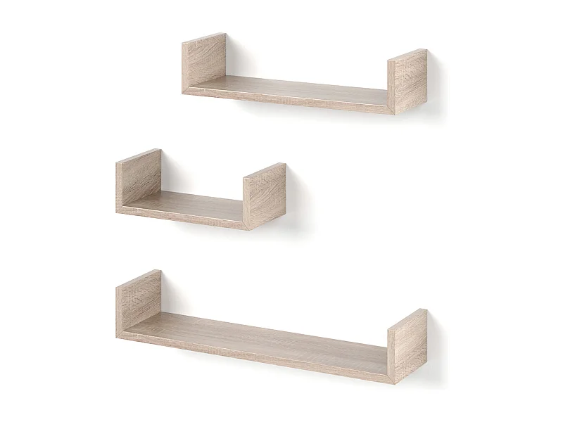 Étagère murale sonoma 60x15x10