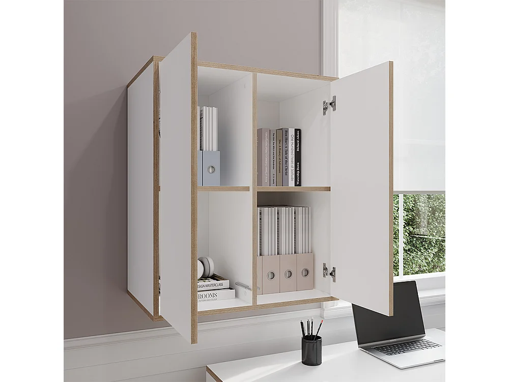 Etagère blanc 63x40x75 tetrix