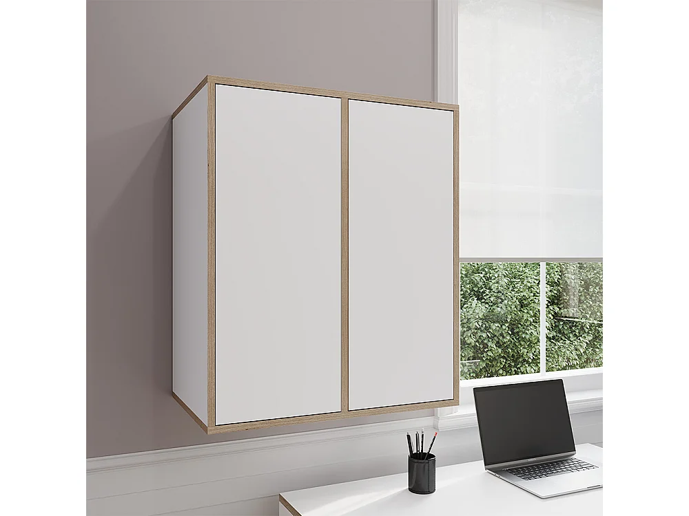 Etagère blanc 63x40x75 tetrix