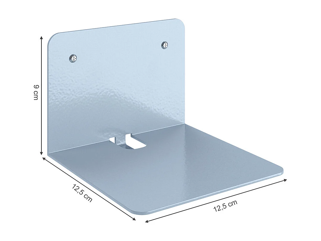 Étagère gris 12.5x12.5x9 ghost