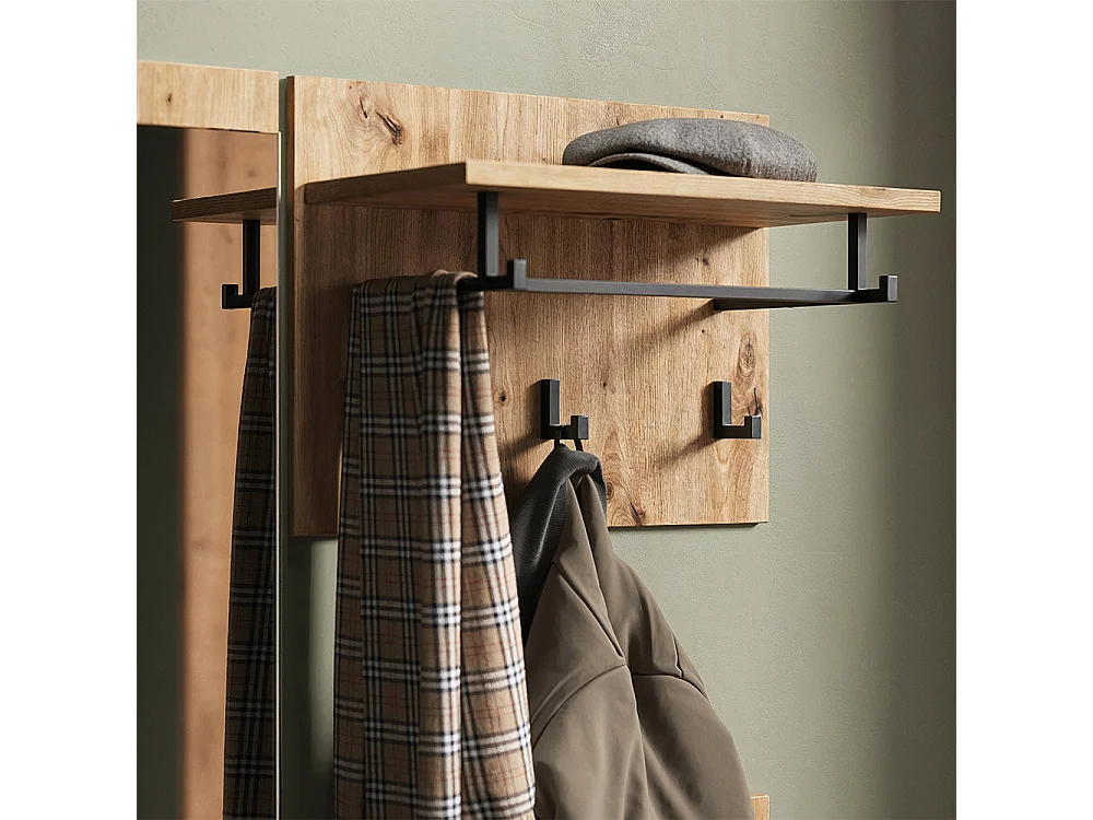 Garderobe anthrazit/artisan 90x30.1x40 selena