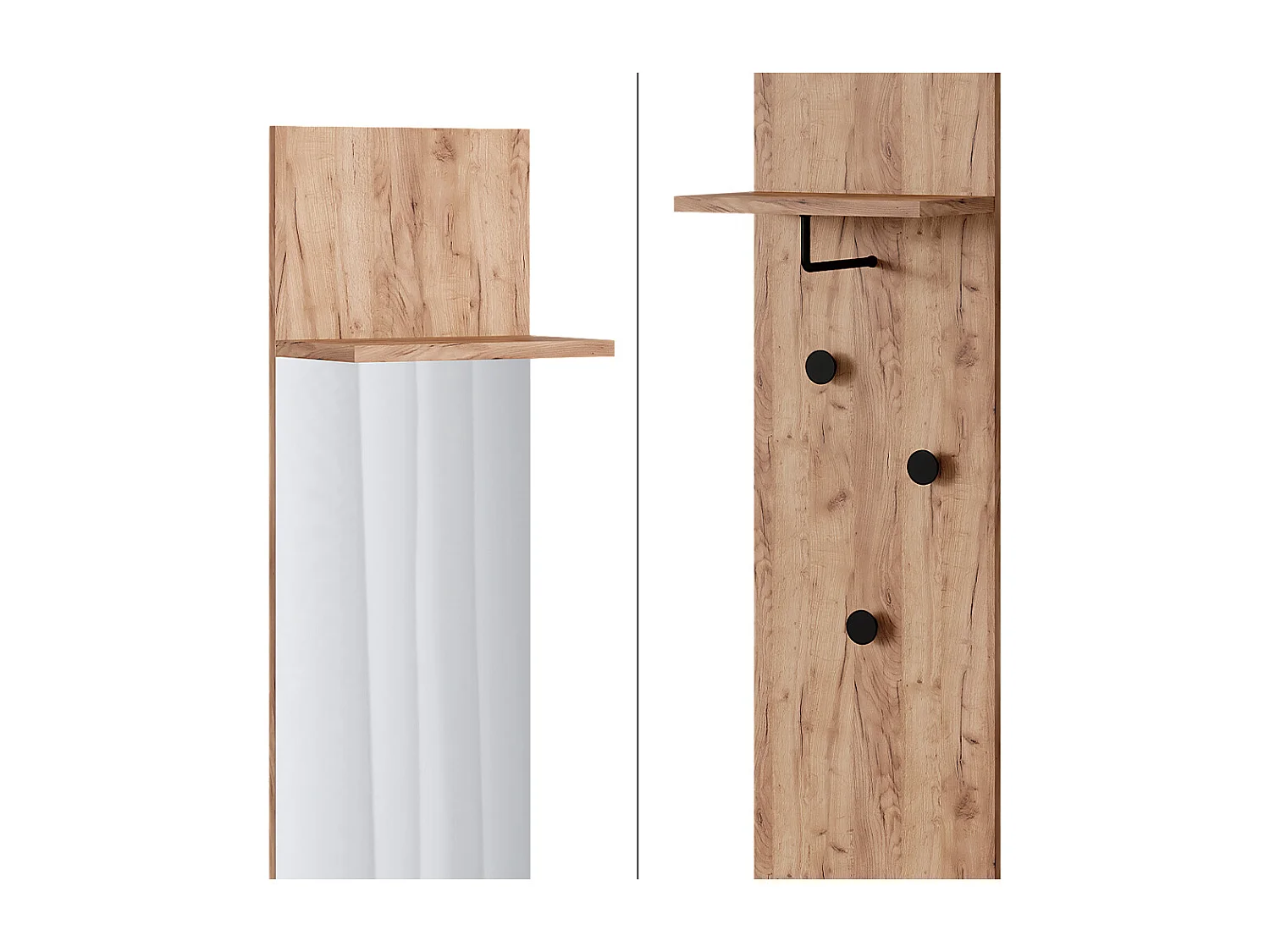 Armadio a muro  quercia dorata 36x21.6x135 siri