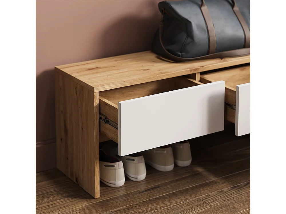 Vestiaire blanc/artisan 90x30.1x40 selena