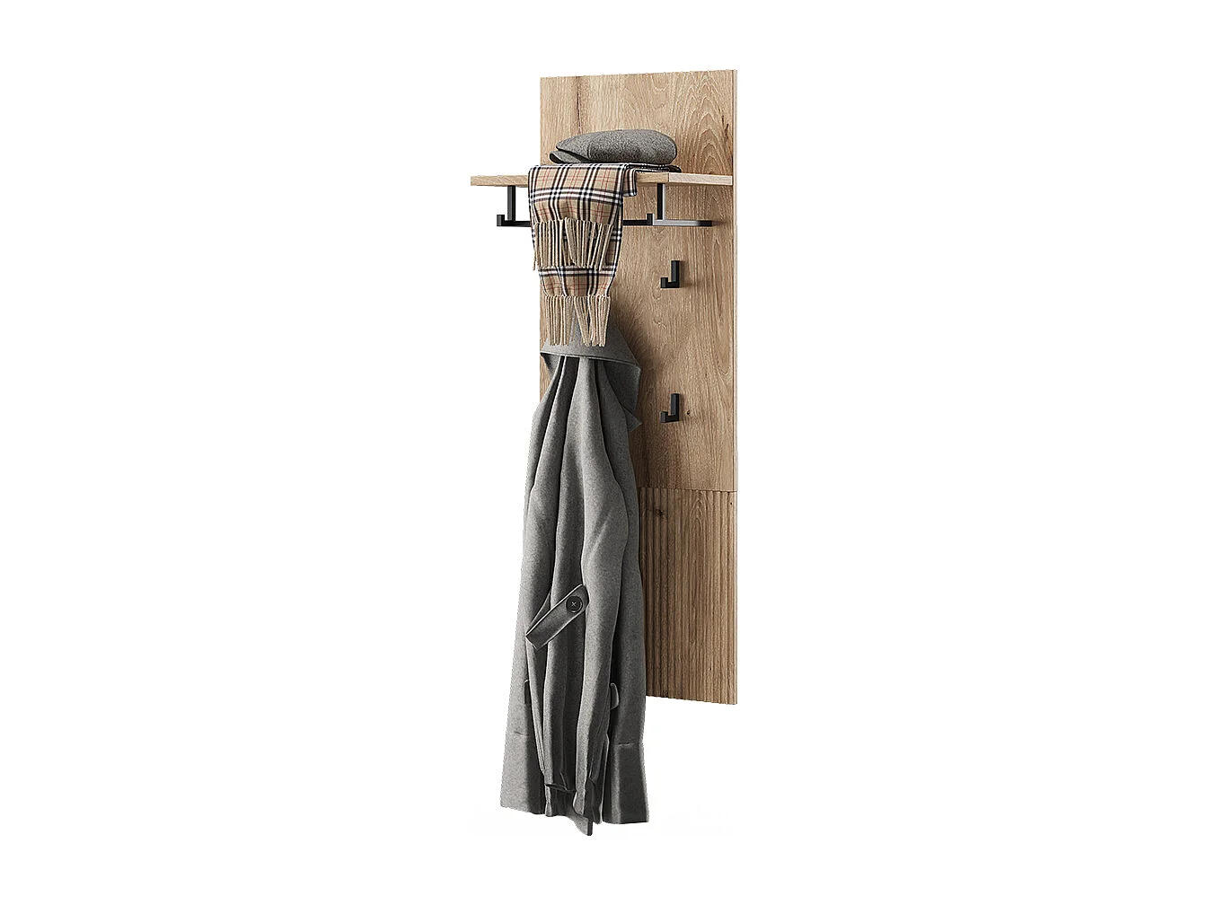 Wandgarderobe viking oak 43x27x120 eliza