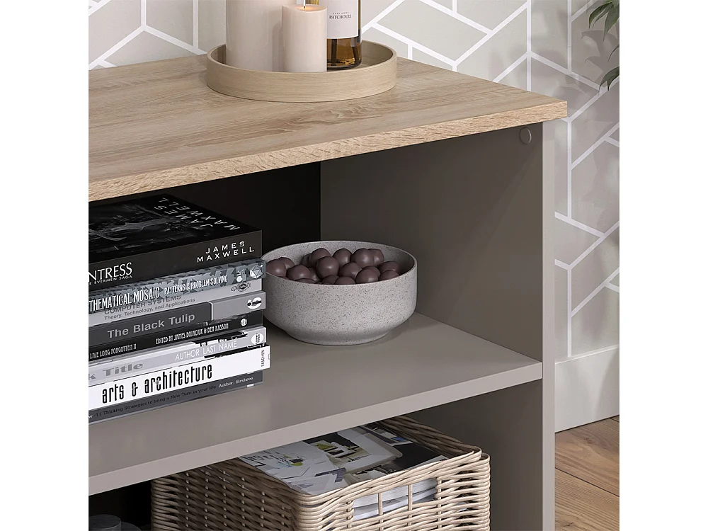 TV-meubel grijs 60x40x50 wido