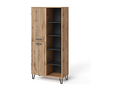 Wardrobe oak wotan 80x38x172 amber