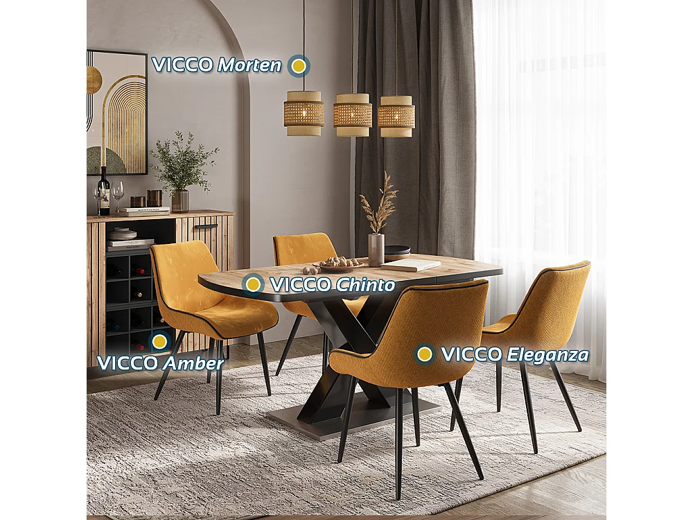 Lowboard eiche 150x38x48.5 amber