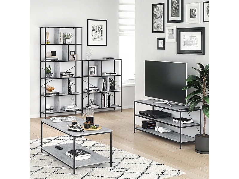 Lowboard beton 120x39.5x53 fyrk