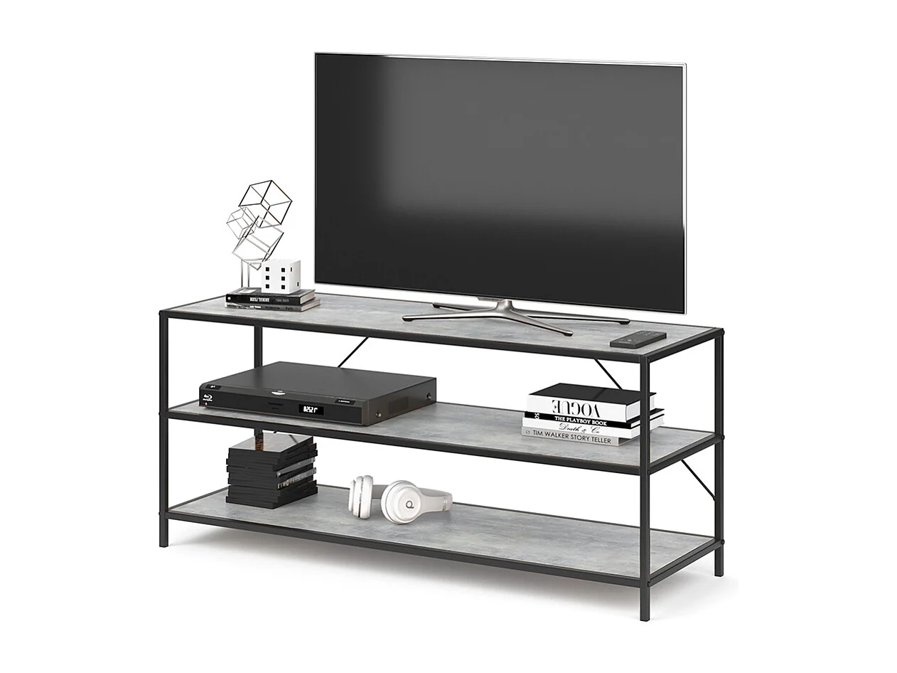 Meuble tv béton 120x39.5x53 fyrk