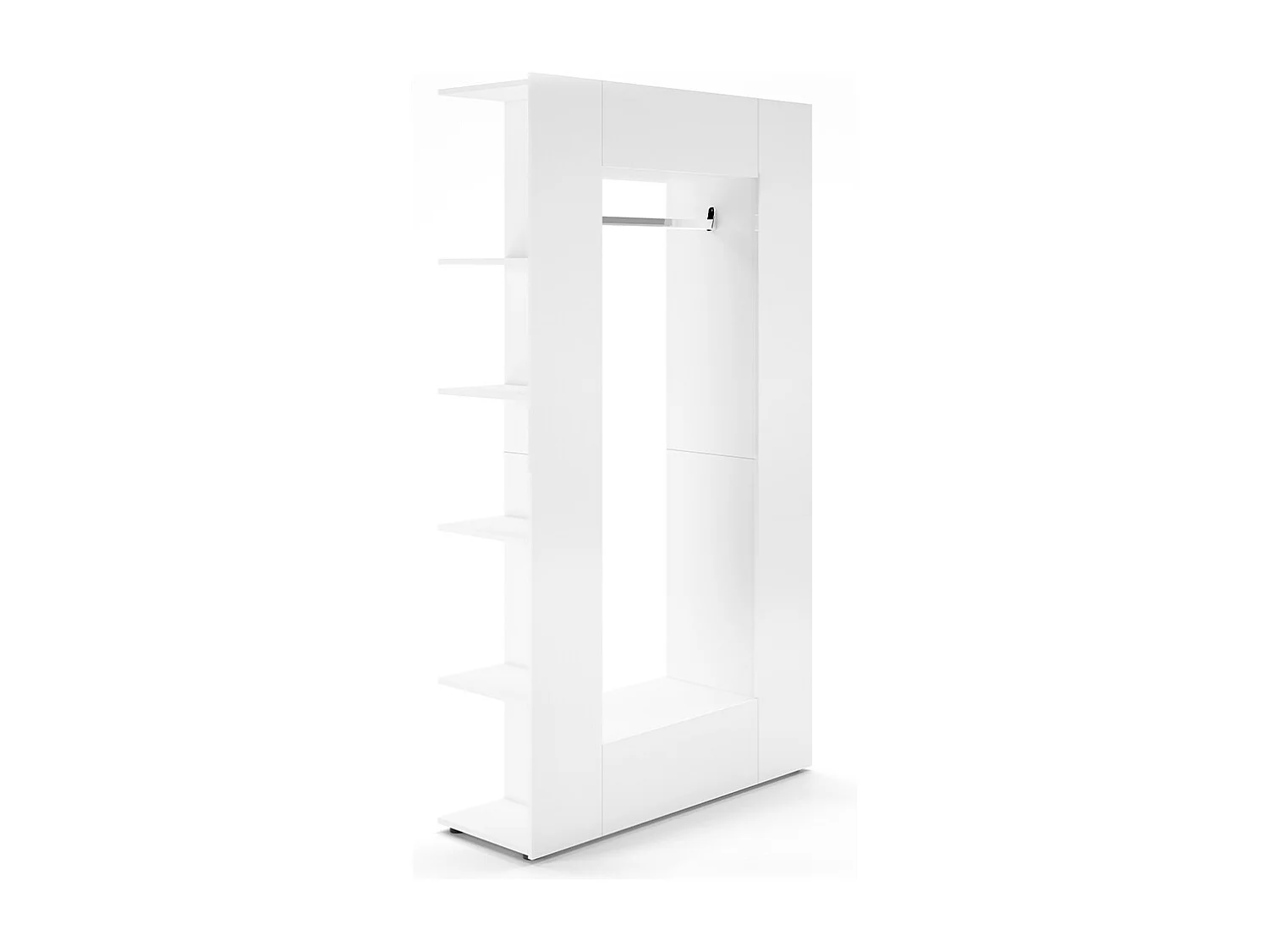 Vestiaire blanc 36.6x106x191 mats
