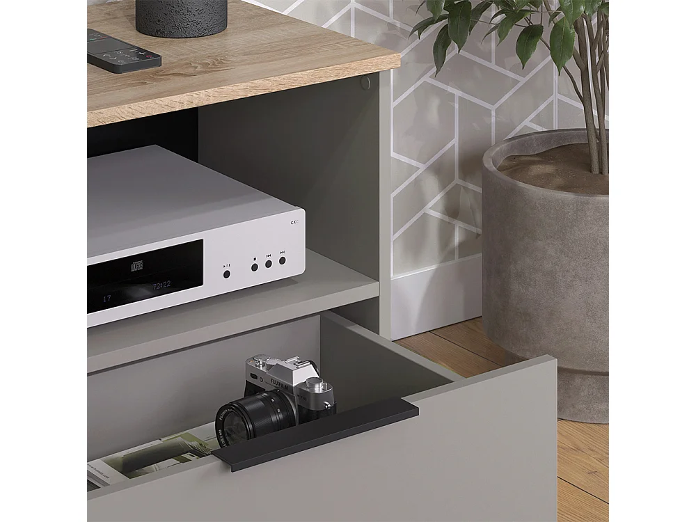 Meuble TV grège 60x40x50 wido