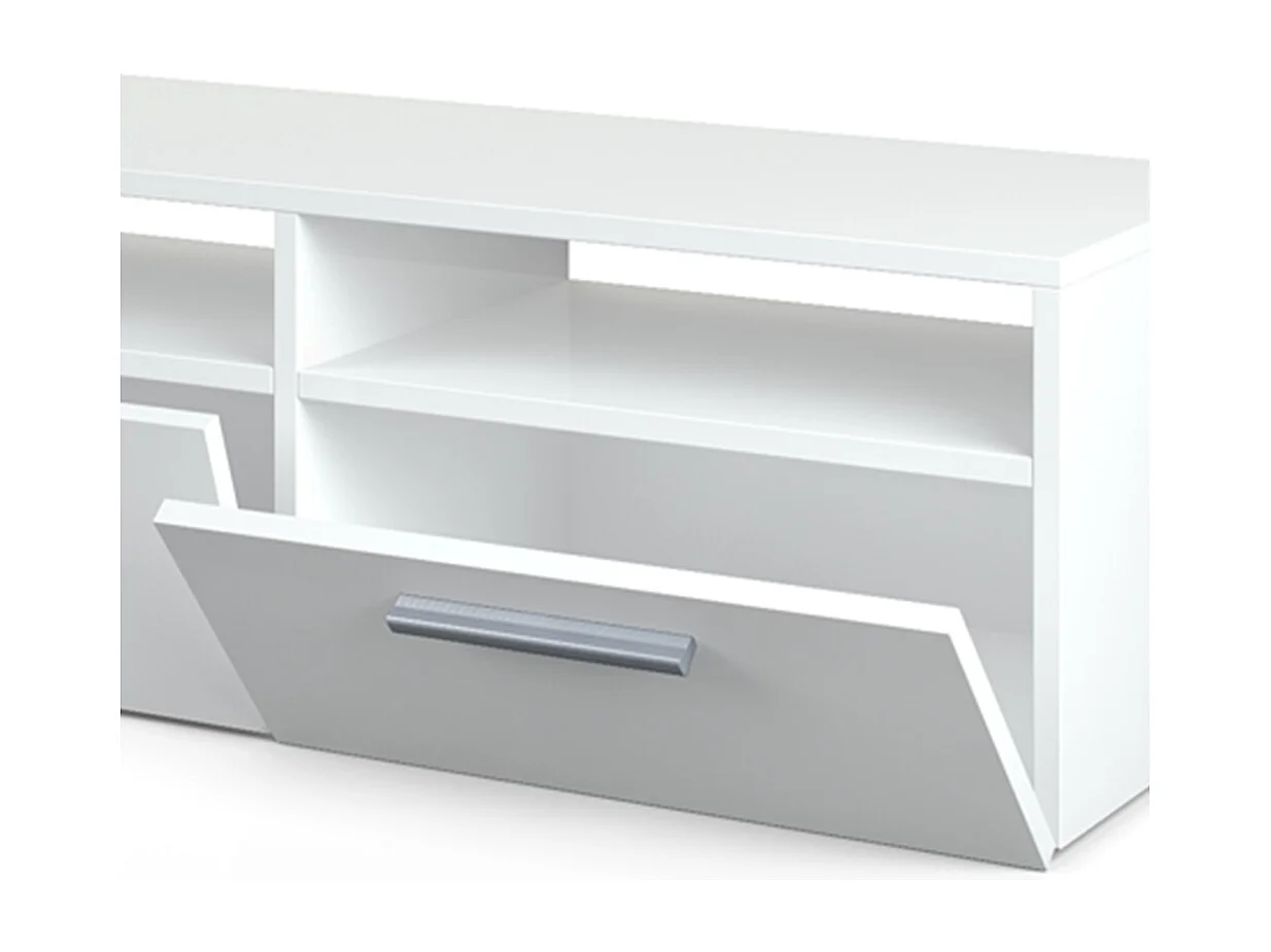 Meuble tv blanc 95x33.2x38 diego