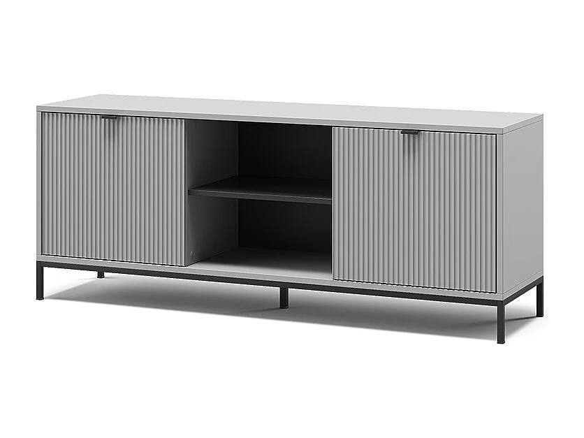 Lavt skab grå 150x40.1x60 eliza