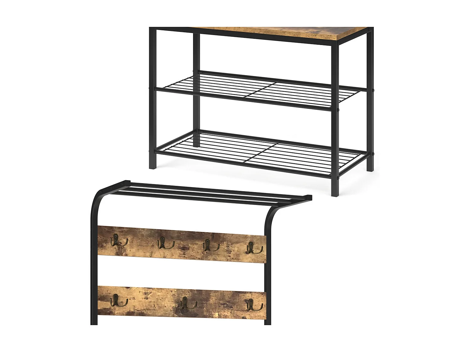 Vestiaire bois antique 70x30x190 fyrk