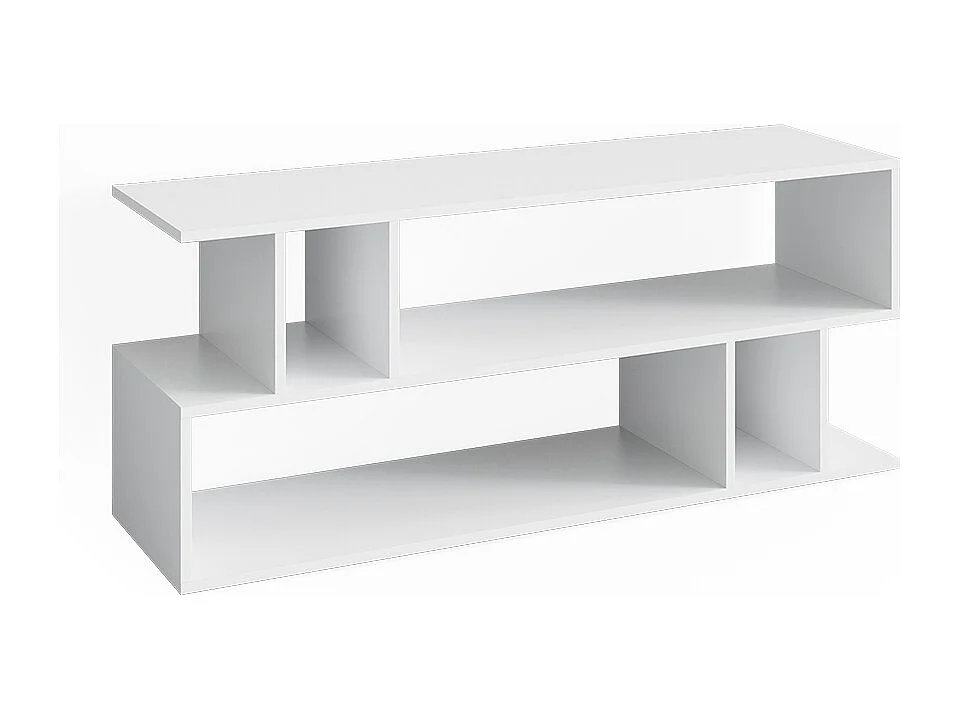 Meuble tv blanc 120x35x50.6 karel
