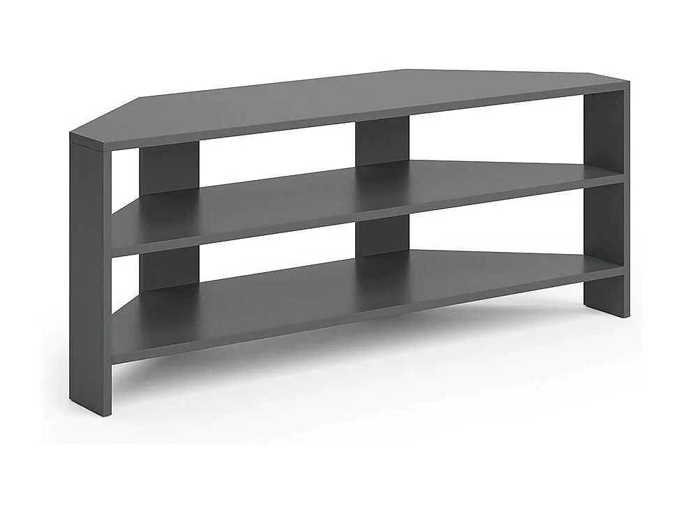 Meuble tv anthracite 114x36x45