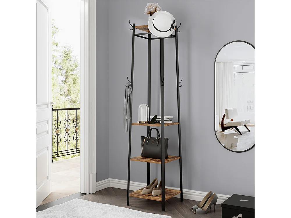 Appendiabiti rovere rustico 43x43x180 fyrk