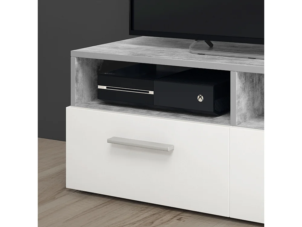 Meuble tv béton 190x33.2x38 diego