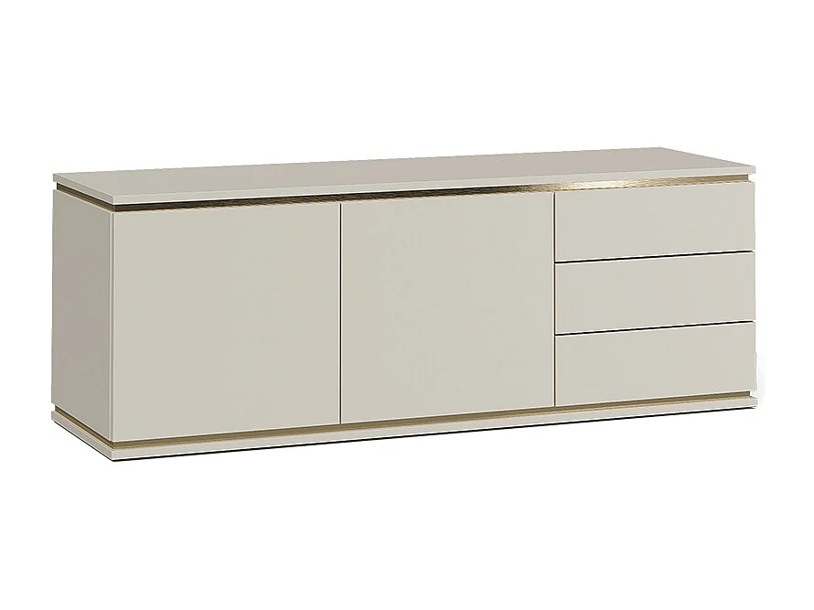 Meuble TV cachemire 135x42x48.6 linette