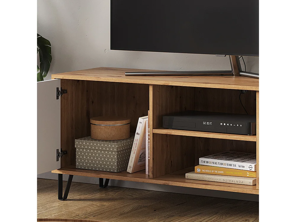 Meuble tv chêne artisan 150x40x55.2 nizza