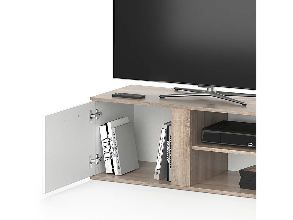 Meuble tv sonoma 155x40x41 novelli