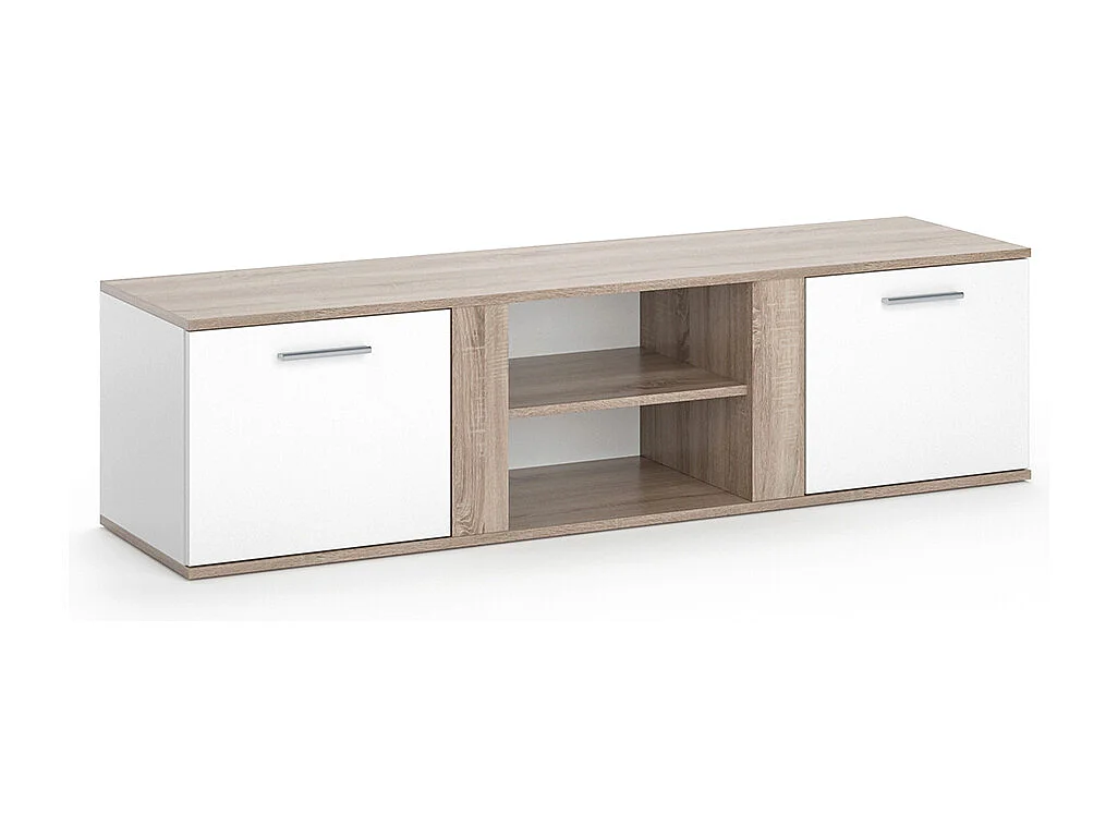 Meuble tv sonoma 155x40x41 novelli