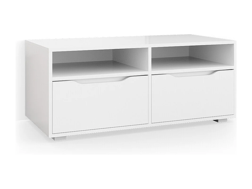 Lavt skab hvid 100.2x48.1x42.5 ruben