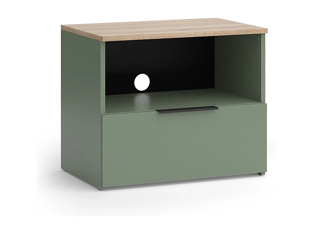 Meuble TV vert 60x40x50 wido