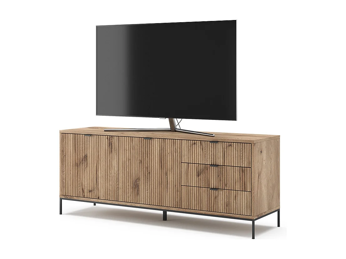 Niski stolik viking oak 150x42x60 eliza