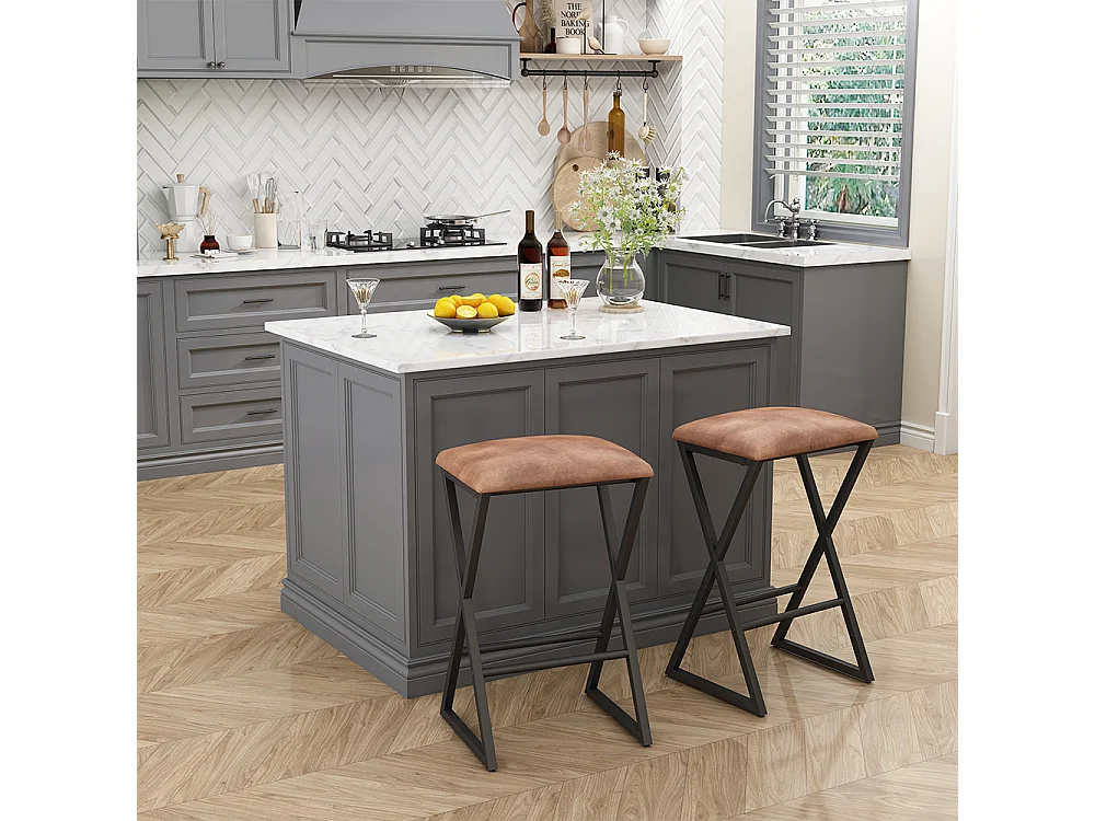 Barhocker braun 40x34x64 vault