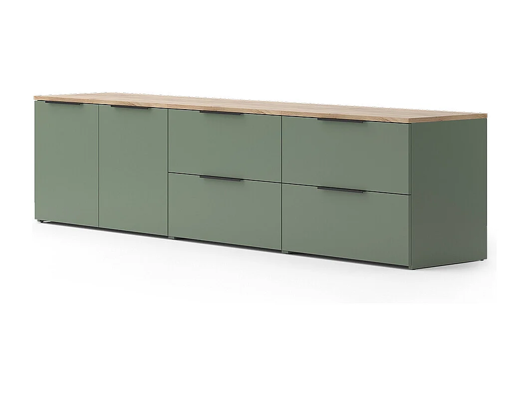 Meuble-paroi vert 80x40x50 wido