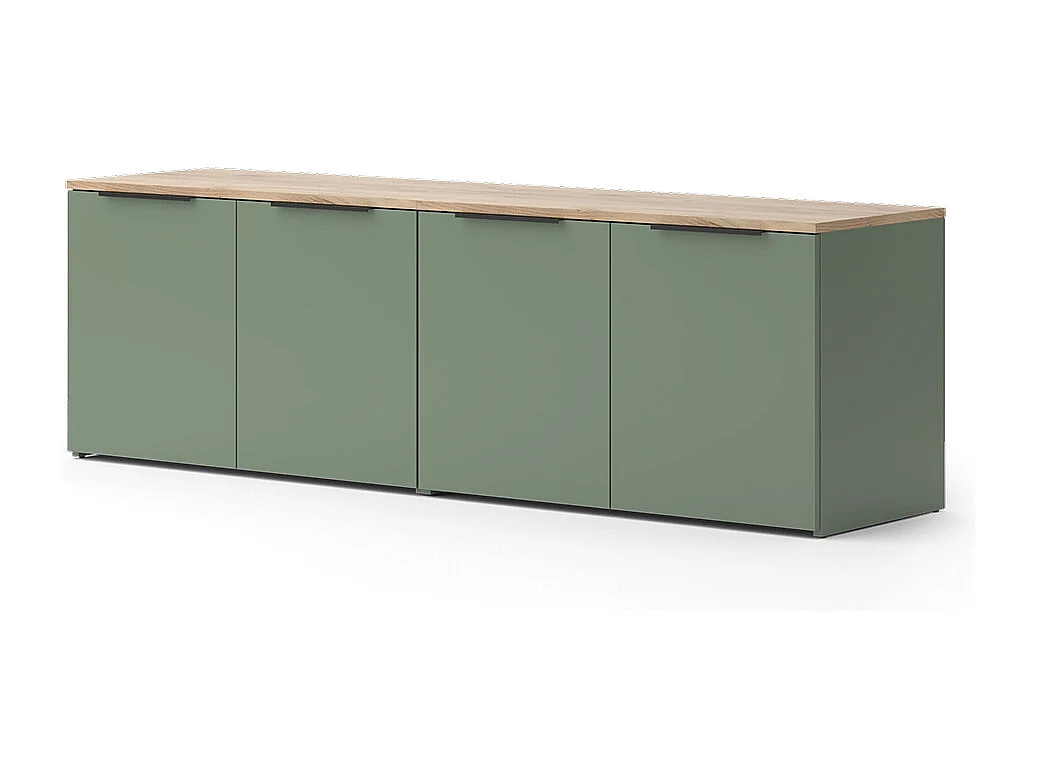 Meuble-paroi vert 80x40x50 wido