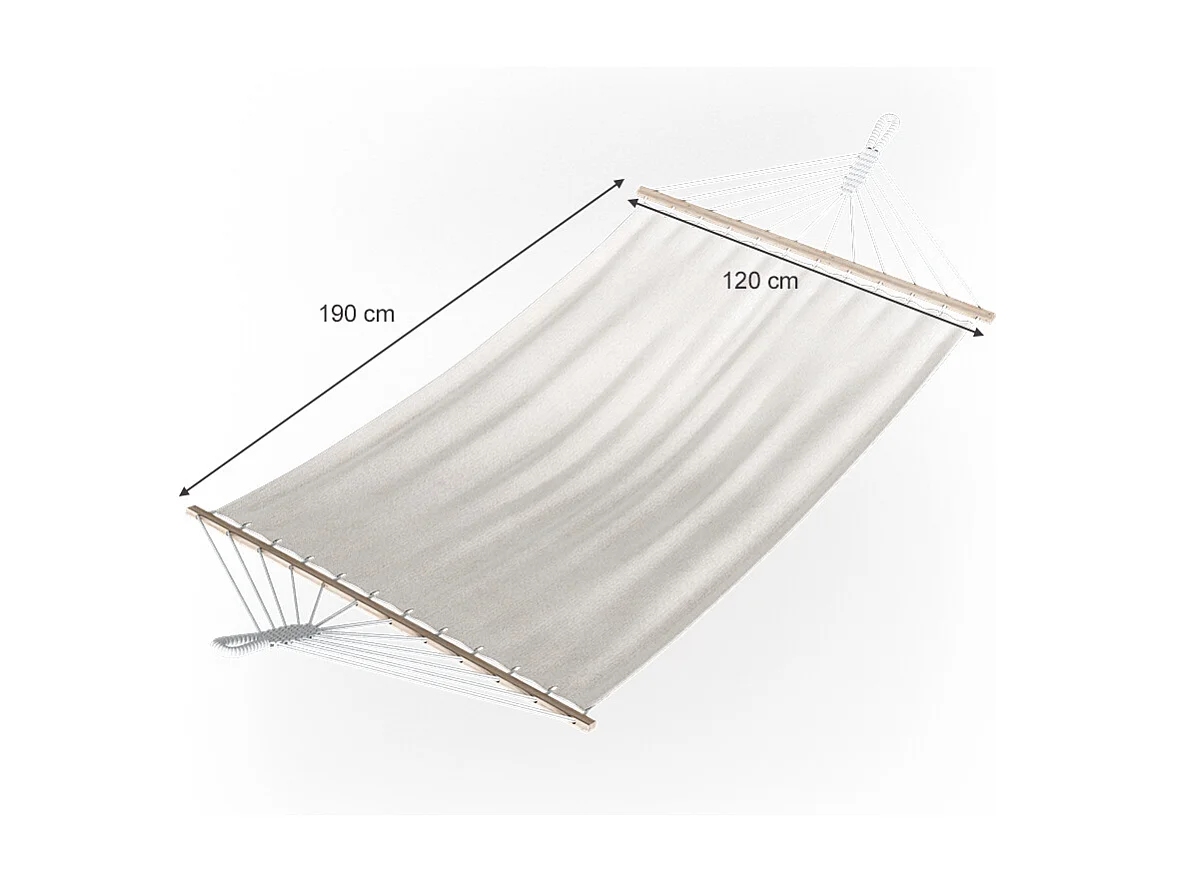 Hamac blanc 190x120x190