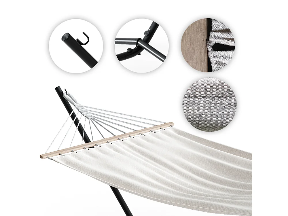 Hamac blanc 190x120x100