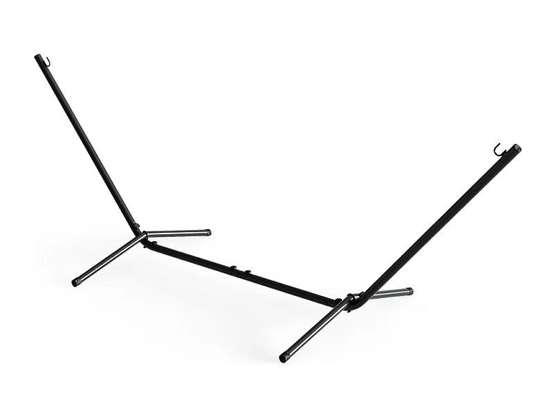 Support hamac noir 362x100x100