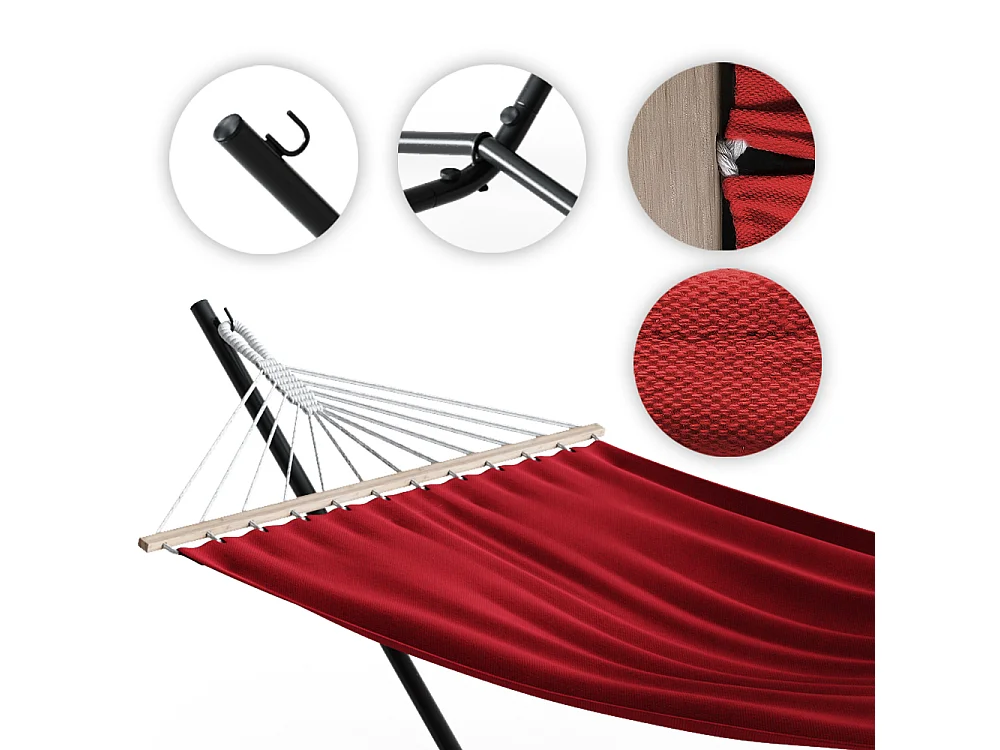 Hamac rouge 190x120x100