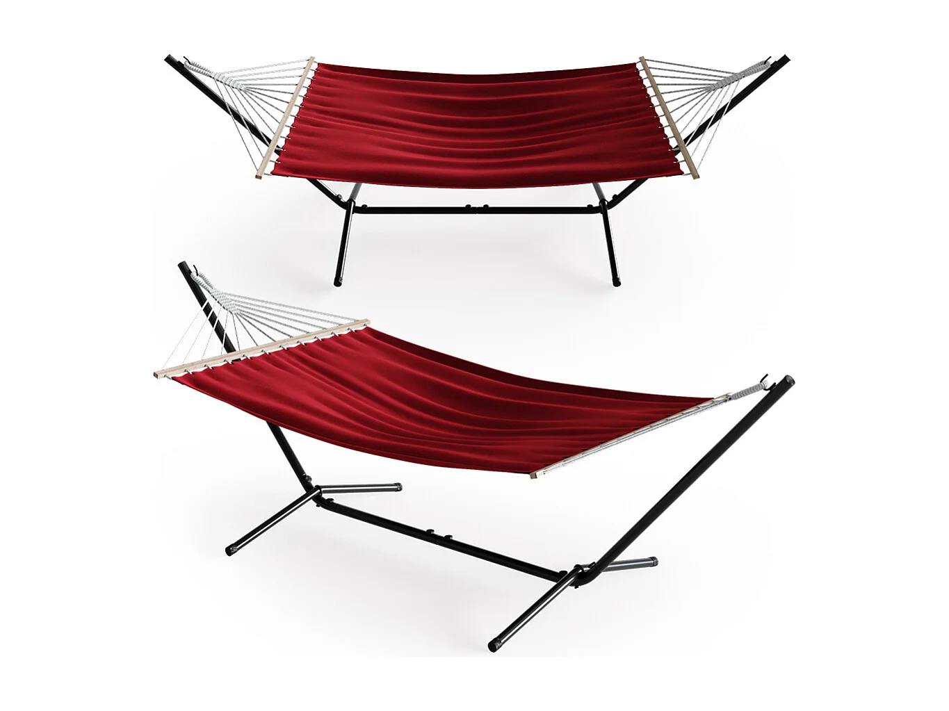 Hamac rouge 190x120x100