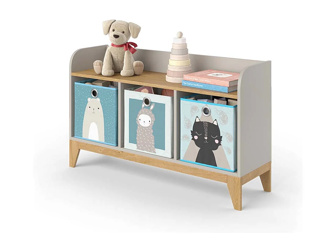 Banc pour enfants chêne cachemire 107.2x30.6x63.8 malia